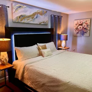 Lovely & Spacious 2 BR (W/KING/QUEEN beds) 2 BTH.